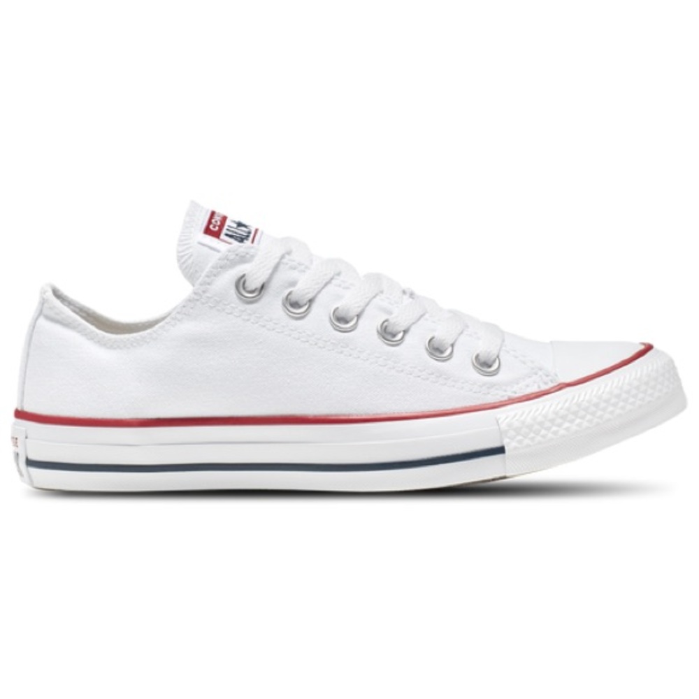 CONVERSE Chuck Taylor All Star Low Top Women’s Sneaker Shoe, White, Size 6 US